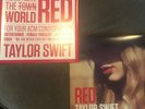 Taylor Swift album Red (limited edition red vinyl; promo) One of a Kind for ACM 