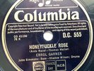 Erroll Garner - Honeysuckle Rose / My Heart Stood Still  (Shellac, 10