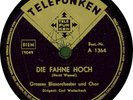 Grosses Blasorchester und Chor: Die Fahne Hoch / Märkische Heide - Telefunken A