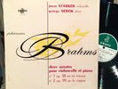 BRAHMS Cello Sonatas JANOS STARKER, GYORGY SEBOK Erato LDE 3137 ED1 NM