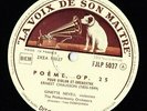 FJLP 5037 FRANCE - GINETTE NEVEU - DEBUSSY / RAVEL / CHAUSSON - VIOLIN WORKS VG+