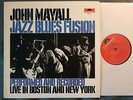 Blues Rock LP JOHN MAYALL Jazz Blues Fusion POLYDOR (USA,1972) BLUE MITCHELL