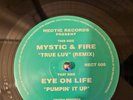 Mystic and fire true luv (remix) vinyl record  HECT005 vg+ lovely copy