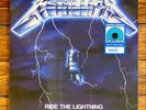 Metallica: Ride The Lightning LP Electric Blue Vinyl US Walmart 2021 Sealed Mint