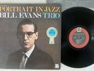 BILL EVANS TRIO PORTRAIT IN JAZZ RIVERSIDE MW 2062 Japan VINYL LP