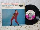 JOHNNY HALLYDAY  LE EP SOUVENIRS, SOUVENIRS - ECRIT HALLIDAY ET POCHETTE RARE