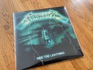 METALLICA - RIDE THE LIGHTNING LP - PURPLE VINYL - GREEN COVER