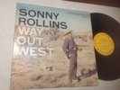 SONNY ROLLINS Way Out West Lp C35301 1st MONO RED PRINT FRAME COVER DG