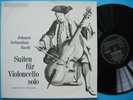 Intercord Private Dutch Bach Suiten Cello Solo 1 - 4 Reine Flachot NM