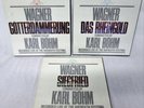 3 LP Wagner Box Sets KARL BOHM Siegfried / Gotterdammerung / Rheingold / SEALED