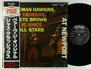 Coleman Hawkins - At Newport LP - Verve Japan - UMV 2623 Mono VG++ Shrink Obi