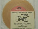 Mod Punk THE JAM Strange Town / Butterfly POLYDOR 79 Radio Promo w/card 45 HEAR