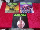 Heavy Metal Schallplatte LP's Over Kill Taking over Fuck you The years of decay