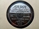 JOHNNY CASH - Ballad Of A Teenage Queen / Big River 78 rpm disc