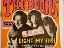 THE DOORS * FRENCH EP  * 45 T * VOGUE INT. 18145 * LIGHT MY FIRE * tres bon etat