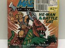 Masters Of The Universe MOTU  He-Man & Battle Cat Storybook & 7” Record SEALED