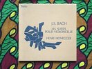 HONEGGER BACH SOLO CELLO SUITES 3LP BOX VALOIS CMB 22 FRENCH STEREO
