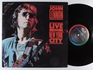 JOHN LENNON Live In New York City CAPITOL LP VG++ promo embossed cover **