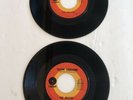 2 THE BEATLES CAPITOL TARGET LABEL 45 RECORDS - YELLOW SUBMARINE-NOWHERE MAN