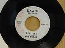 Ron Roman doowop zappa 45 Tell Me bw Love Of My Life on Daani