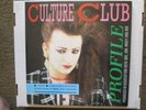 Culture Club Profile book w/ picture disc gameboard, posters, tour bk & buttons