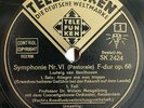 Mengelberg. Beethoven (Symphony 6). Tel SK 2424-8 (5), orig. album. NM(-)
