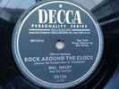 Bill Haley 78rpm Single 10-inch Decca Records #29124 Rock Around The Clock