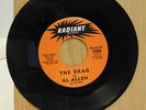 Al Allen hot rod surf 45 The Drag bw Dreamin on Radiant