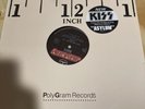 KISS Promo 12 INCH LP Single TEARS ARE FALLING Promotional Asylum Hype Tag
