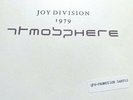 JOY DIVISION . atmosphere 7