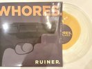 Whores - Ruiner Limited Edition 1/250 Lemon Blob in Ultraclear Vinyl LP New MINT