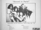 KISS - Stoned In Paris Vinyl [Bootleg]