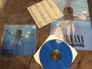 Nervana Nevermind Blue Vinyl With Poster, Geffen Records Simply Vinyl Rare.