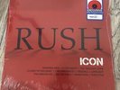 RUSH ICON - WALMART EXCLUSIVE RUBY TRANSLUCENT VINYL LP (SEALED)