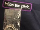 Ajr Follow The Click tour Vip Merchandise Rare keychain patch
