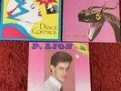 2 LP‘s von Mike Mareen, 1 LP von P. Lion, Italo Disco