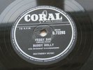 BUDDY HOLLY  THE CRICKETS   UK  1958  CORAL 78     PEGGY SUE  /   EVERYDAY