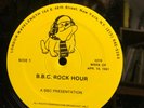 TRAFFIC  B.B.C. ROCK HOUR LP #216 Week of April 9, 1981 cue sheet Radio Show