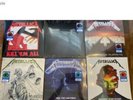 Metallica - All 6 Wal Mart Exclusive Limited Colored Vinyl Record LP Set Bundle