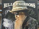 Billy F Gibbons The Big Bad blues - Signed Cover - Black 12” Vinyl LP w/ Patch
