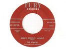 Doo Wop THE KODOKS Make Believe World / Oh Gee Oh Gosh FURY Rare 45 VG+