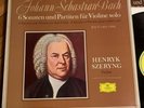 SZERYNG Violin Solo Partitas Sonatas Bach Complete 1ED DGG Tulip 3-LP Box NM