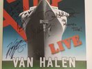 VAN HALEN Tokyo Dome Live In Concert VINYL 4 X LP AUTOGRAPHED BY ALL 4 MEMBERS