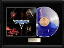 VAN HALEN DEBUT SELF TITLED WHITE GOLD PLATINUM TONED RECORD RARE ALBUM NON RIA