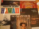 Martin Denny 5 Albums Exotic Percussion Hawaii Sayonara Exotic Night Romantic