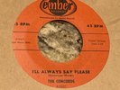 Doo-Wop/R&B Rocker 45 - Concords - I'll Always Say Please - Ember EX