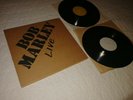 BOB MARLEY RARISSIMO BOX 2 x LP Live Milano 1980, June 27 SOLO 78 COPIE REGGAE