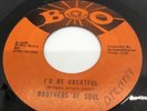 Brothers Of Soul, I’d Be Grateful/Wait For Me, Boo 45 Vinyl Record,