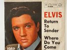 Elvis Presley Return to Sender  RCA 47-8100 O1 Yearcover  Deutsche Pressung 1962