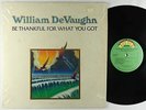 William DeVaughn - Be Thankful For What You Got LP - Roxbury Shrink